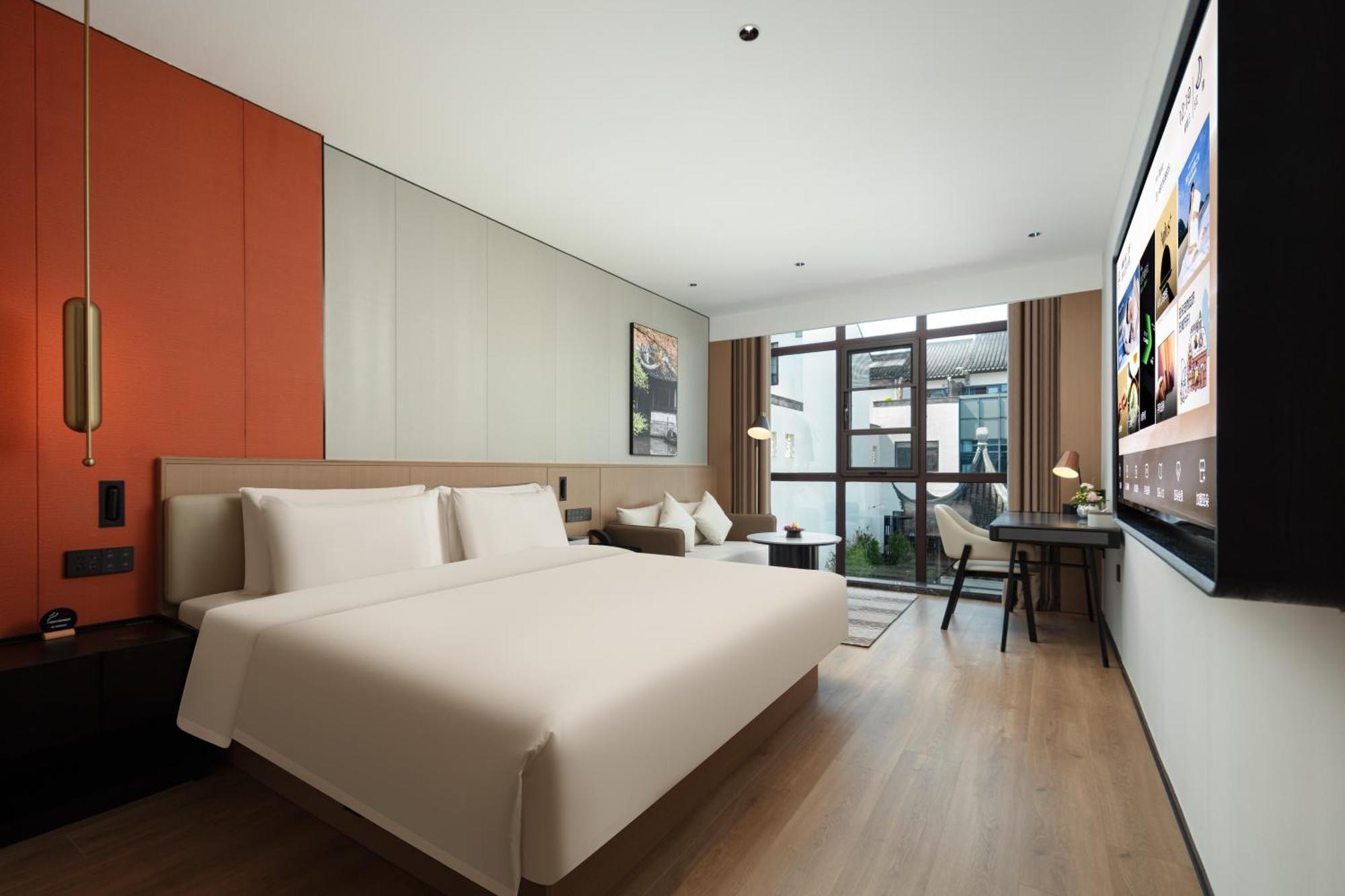 Atour Hotel Suzhou Beisi Pagoda Taohuawu Street Eksteriør billede